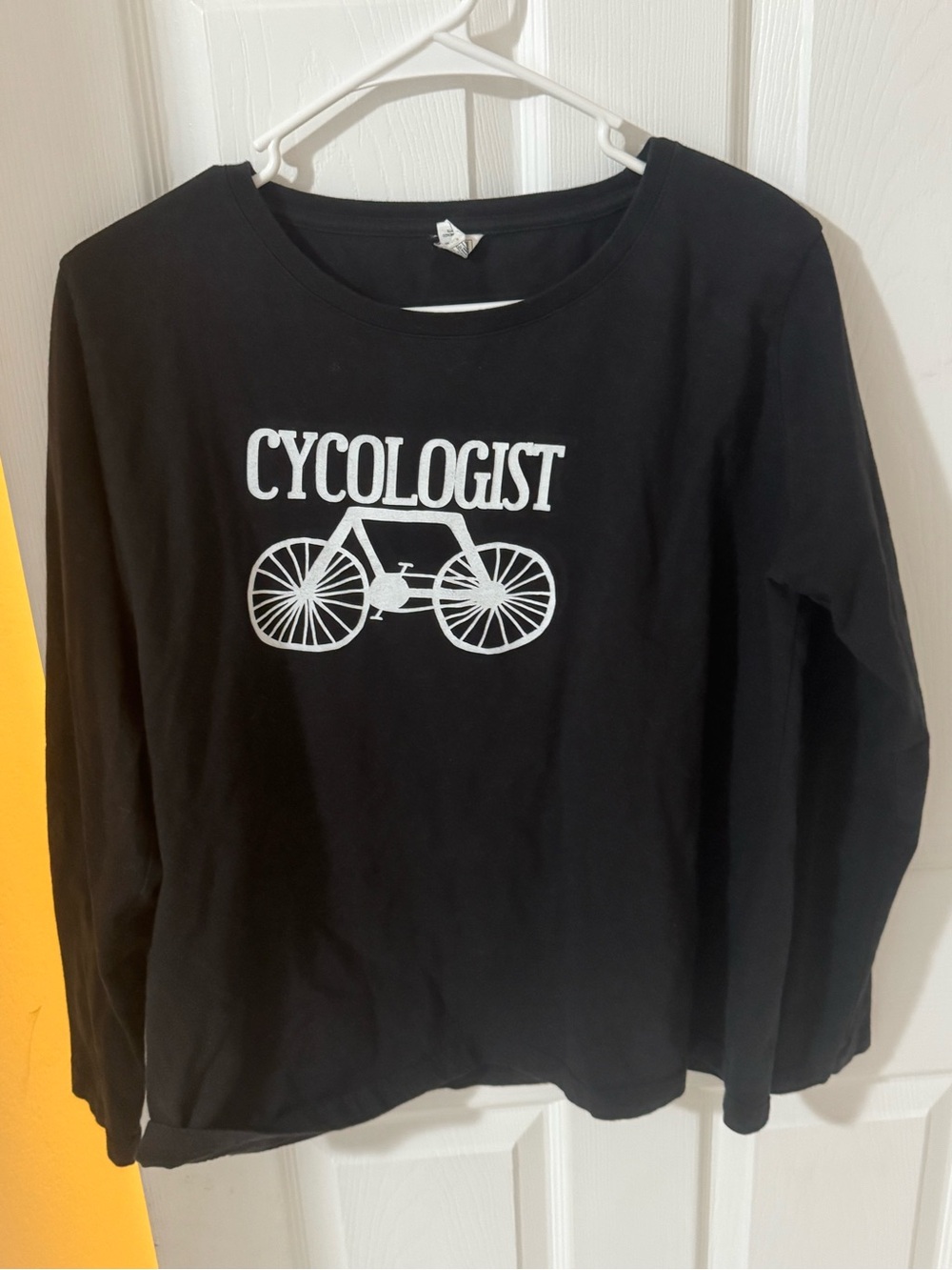 CyCologist Black Women’s Long-Sleeve Tee